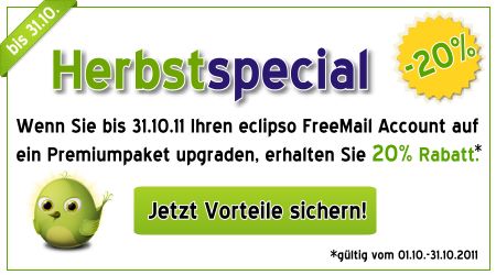 eclipso Herbstspecial: 20% Rabatt