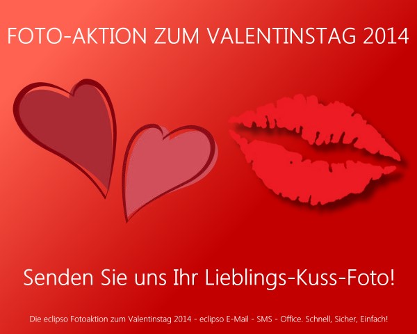 Senden Sie uns Ihr Lieblings-Kussfoto