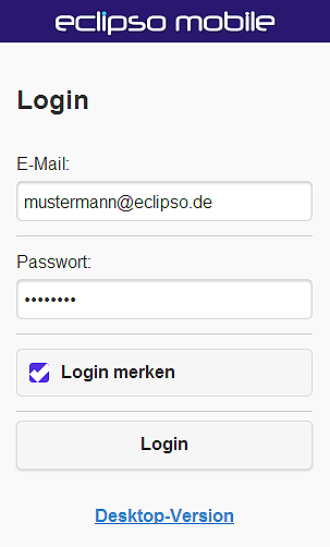 Web-App Login