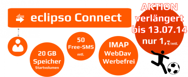 eclipso Connect Verlängerung bis 13.07.2014