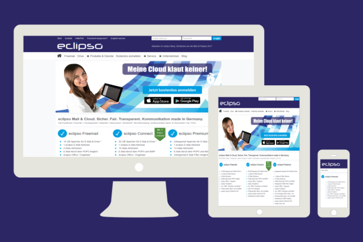 eclipso auf Responsive Design umgestellt