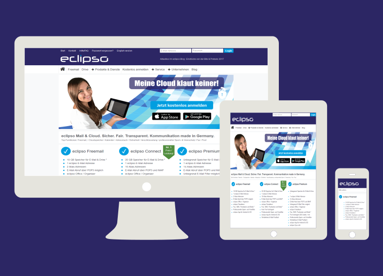 eclipso auf Responsive Design umgestellt