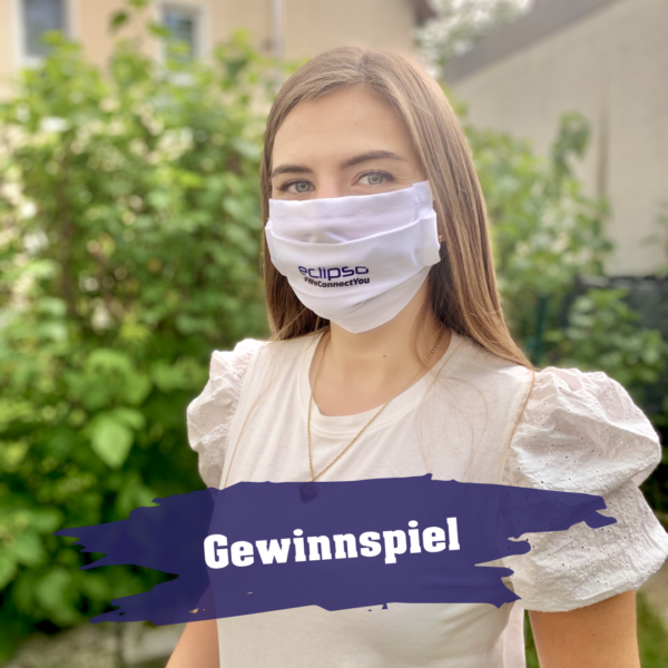 Gewinnen Sie je 1x2 exclusive eclipso Mund-Nase-Masken.