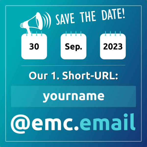 Save the date! @emc.email