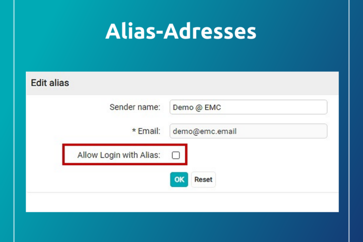 More Data Privacy and Individuality: New Features for Alias Addresses