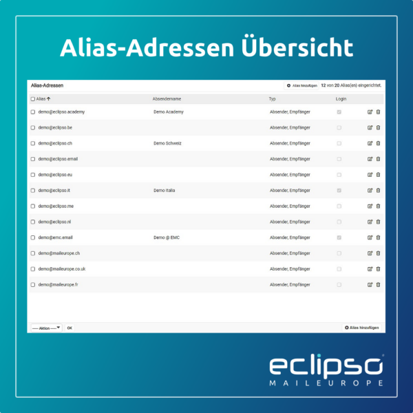 Mehr Datenschutz und Individualität: Neue Funktionen für Alias-Adressen