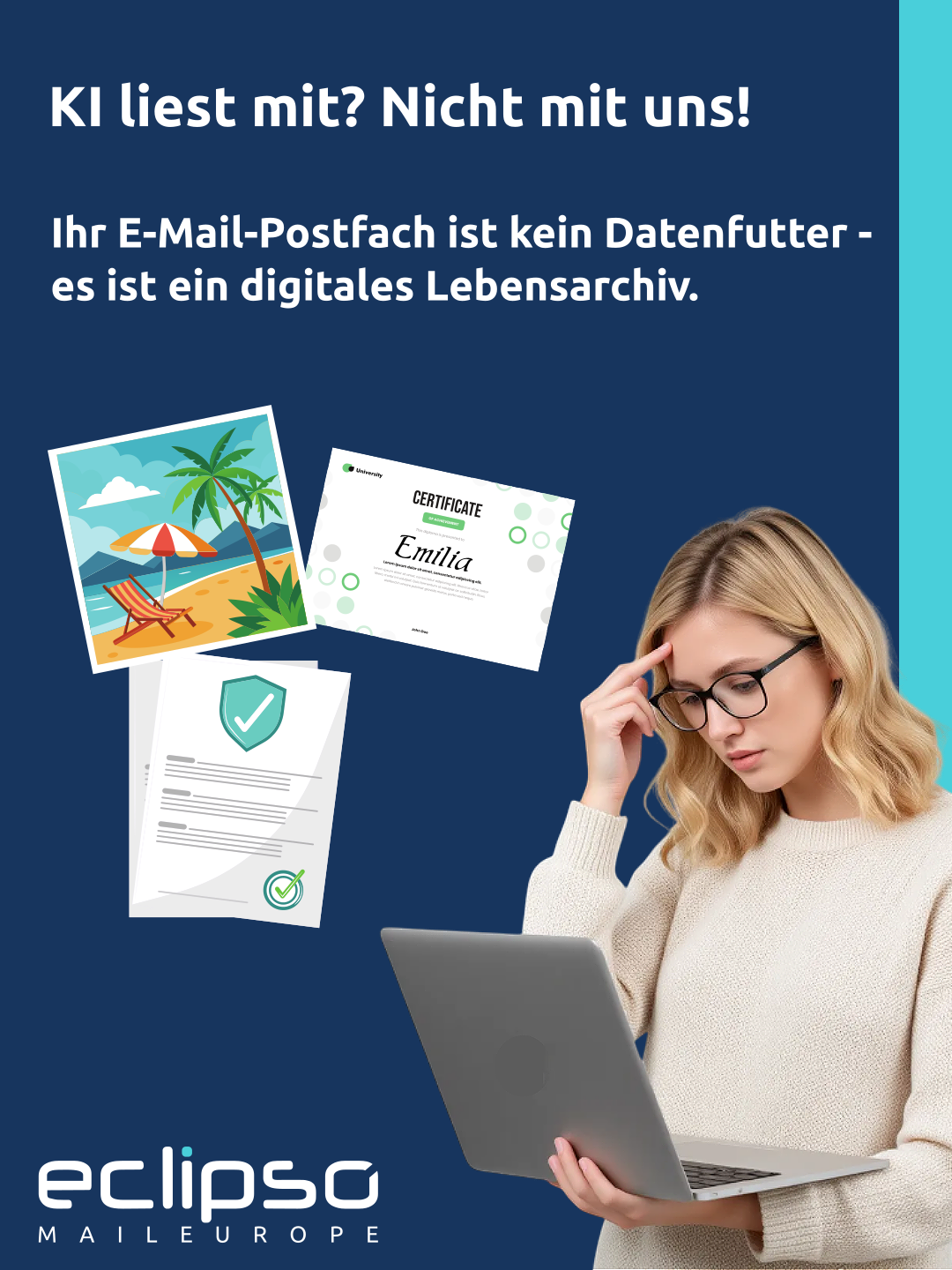 Gmail wird zur Datenquelle für KI - warum wir diesen Weg entschieden ablehnen